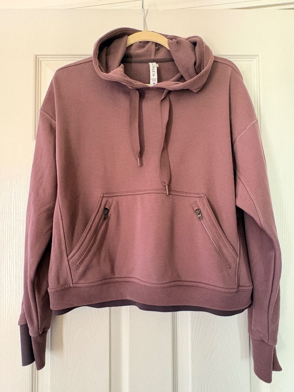 Athleta Recover hoodie.